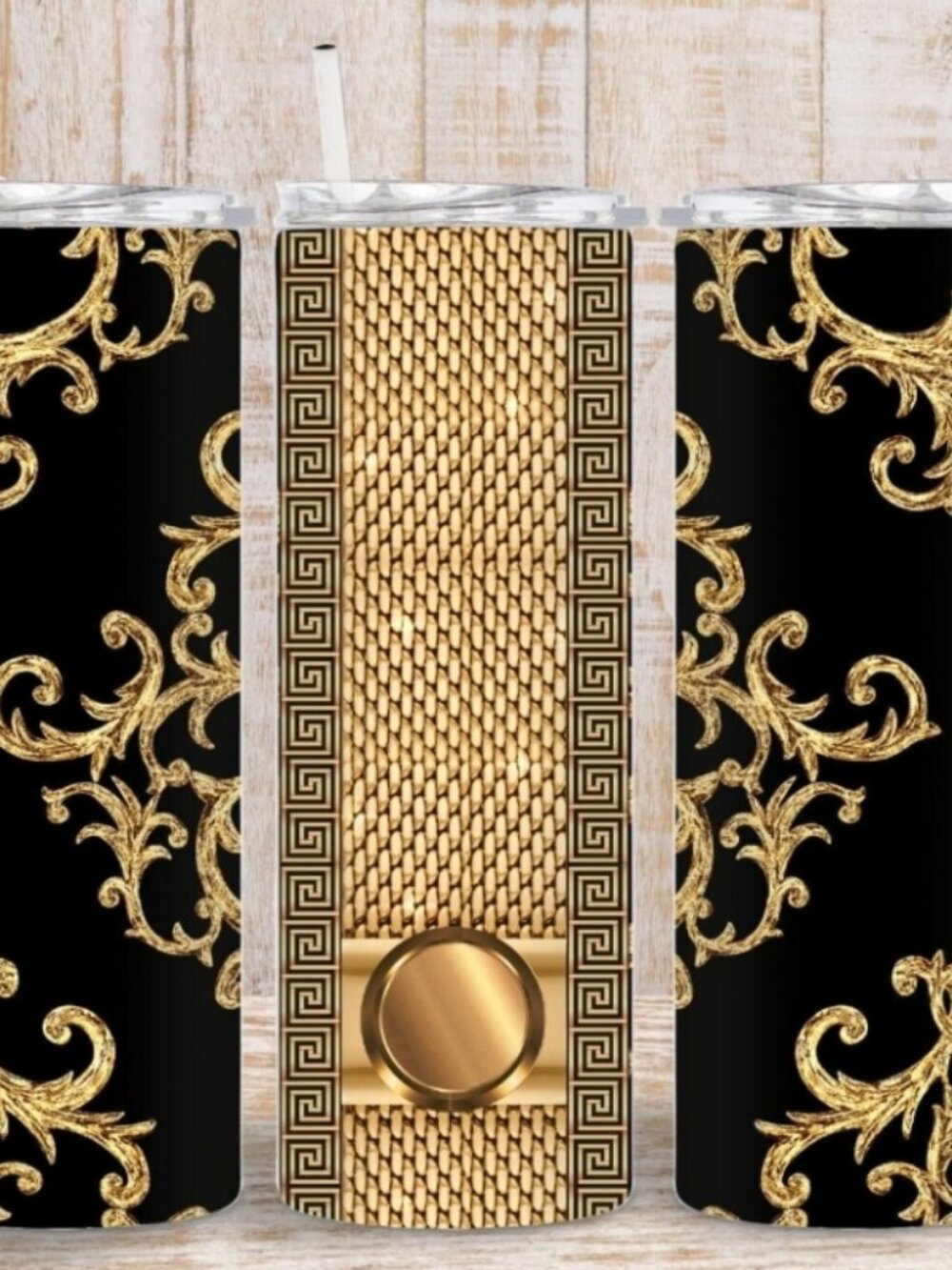 Luxury Designer Purse 20oz Tumbler w/Lid & Straw